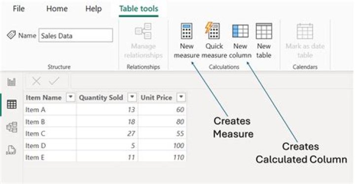 How do I create a calculated column in SSAS tabular?