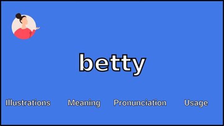 What does Betty mean?