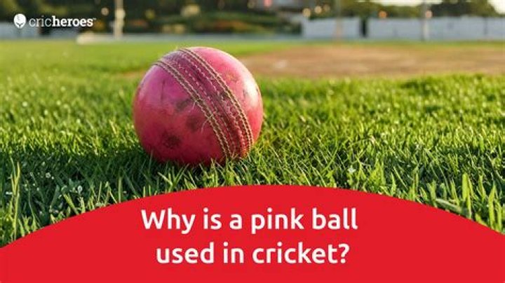 Why pink ball is used in Test cricket?